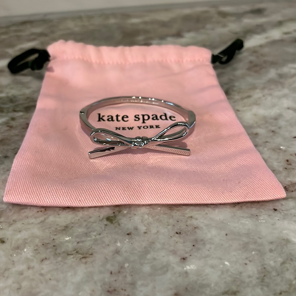 Kate Spade bow bangle bracelet